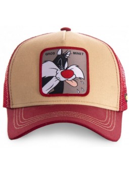 Gorra Malla Capslab Looney Tunes Sylvester Silvestre