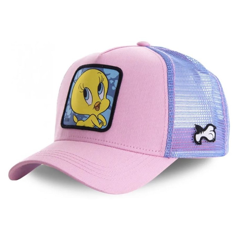 Gorra Malla Capslab Looney Tunes Piolín Tweety
