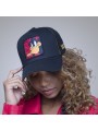 Gorra Malla Capslab Looney Tunes Pato Lucas Daffy Duck