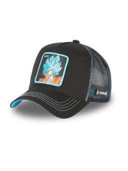 Gorra Malla Capslab Dragon Ball Super Goku Super Saiyan Blue
