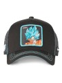 Gorra Malla Capslab Dragon Ball Super Goku Super Saiyan Blue