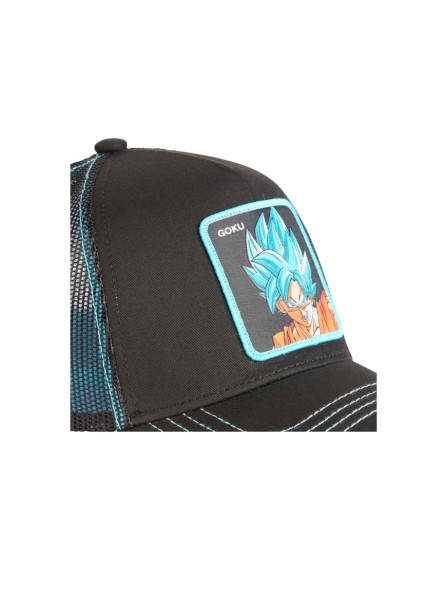 Gorra Malla Capslab Dragon Ball Super Goku Super Saiyan Blue
