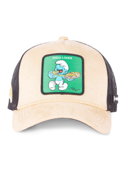 Gorra Malla Capslab The Smurfs Los Pitufos Pizza Lover