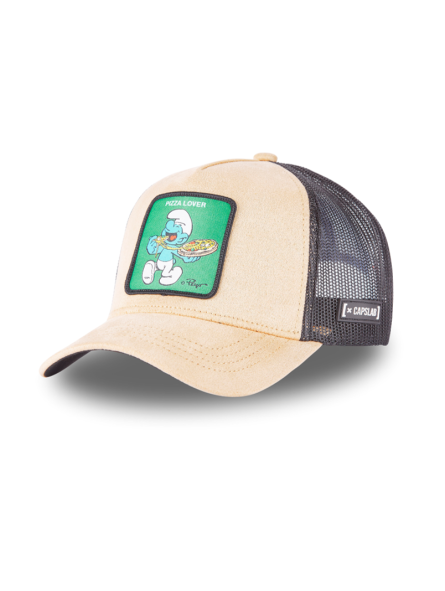 Gorra Malla Capslab The Smurfs Los Pitufos Pizza Lover